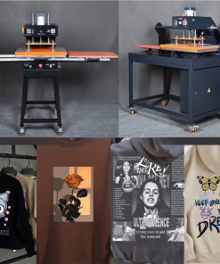 پرس چاپ حرراتی مدل دو میزه -دستی )منوال(-فک متحرک 03