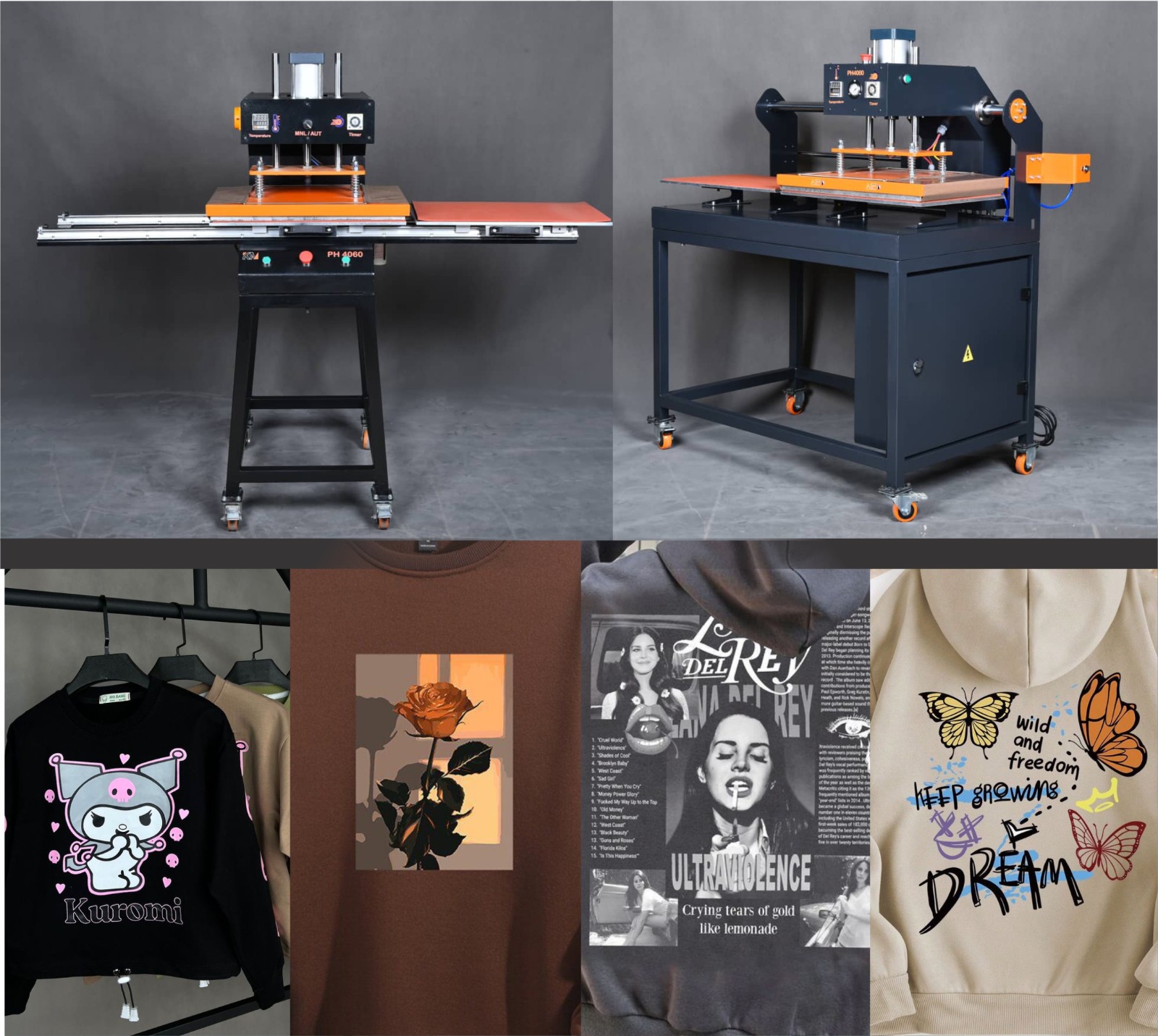 پرس چاپ حرراتی مدل دو میزه -دستی )منوال(-فک متحرک 03